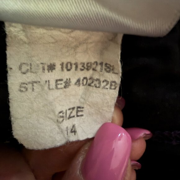 NYDJ Barbara Bootcut Jeans In High Stretch Denim Size 14 - Picture 10 of 12